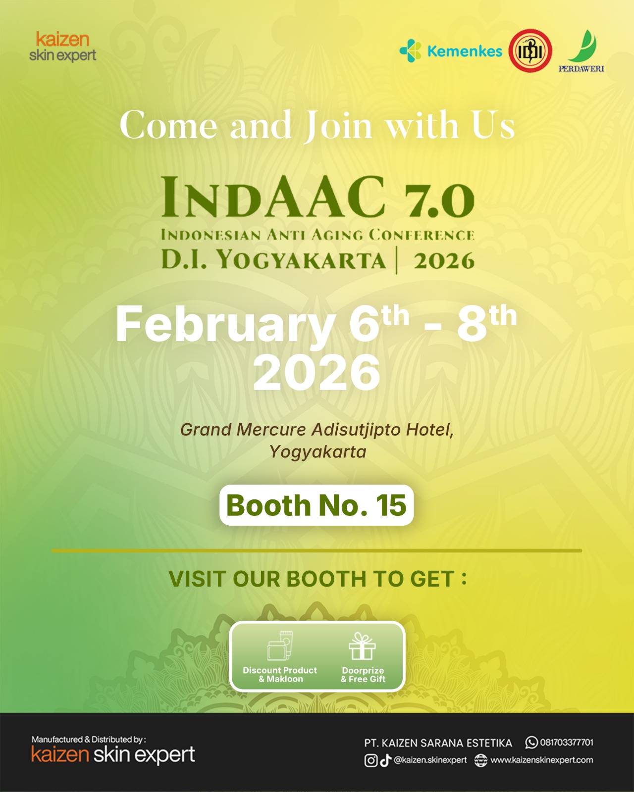 Let’s Meet at IndAAC DIY 7.0!